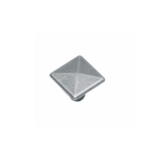 Intersteel Meubelknop Vierkant 26 mm oud grijs