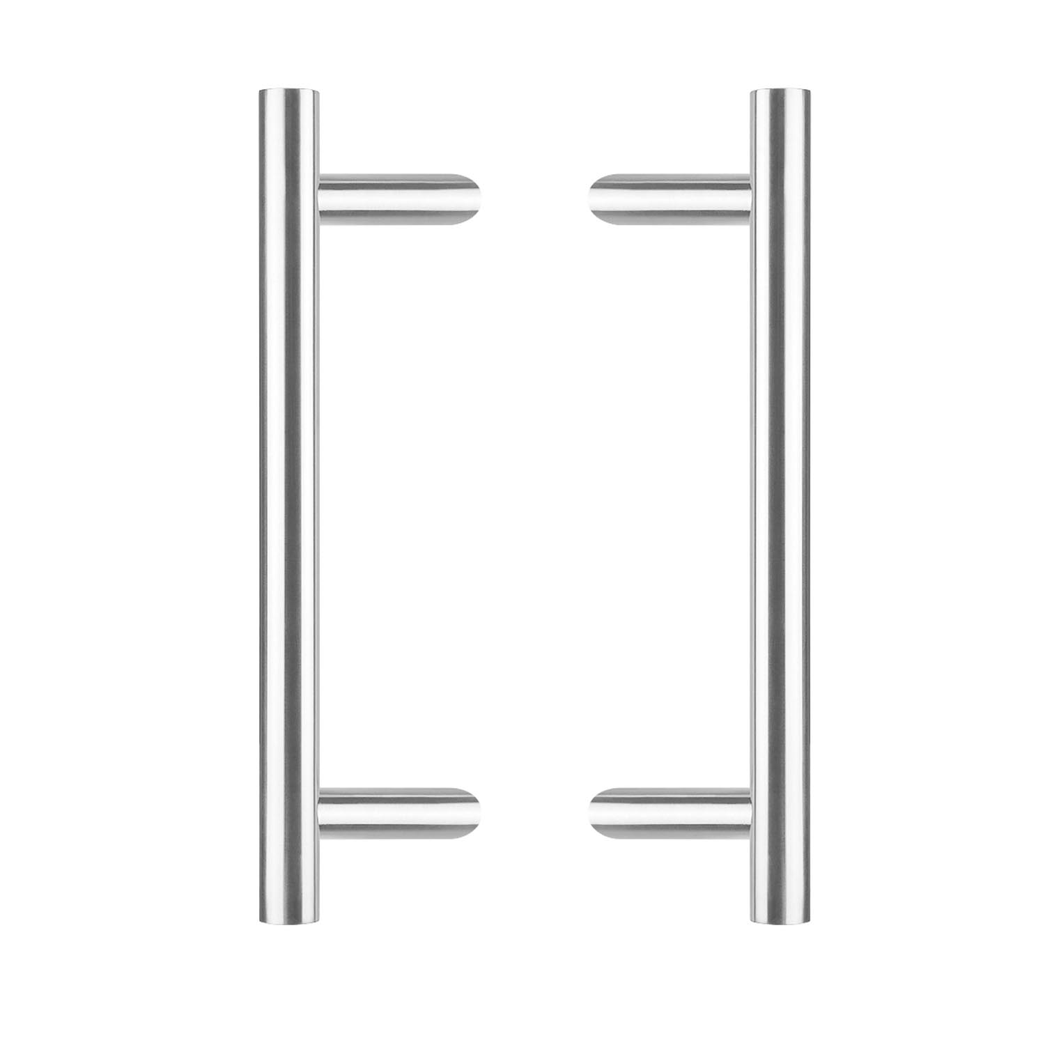 Intersteel Deurgrepen per paar T-schuin 700x85x25 HoH 500 rvs