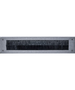 Intersteel Tochtwering rechthoekig 340x76mm rvs getrommeld