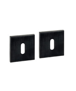Intersteel Sleutelrozetten verdekt 53x53x6mm PVD zwart