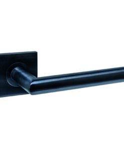 Intersteel Deurkruk Q 04 op rozet verdekt 53x53x6mm PVD zwart