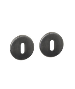 Intersteel Sleutelrozetten verdekt ø52x6mm PVD antraciet
