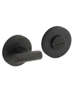 Intersteel WC-sluiting Shiraat Grand&Johnson éénzijdig verdekt bediening links ø55x8mm PVD zwart