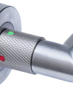 Intersteel Deurkruk Prolock Sicura ø22mm met blokkeer mechanisme op rozet verdekt ø53x10mm met nokken rvs - Afbeelding 2