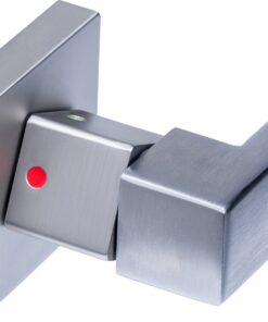 Intersteel Deurkruk Prolock Cunera met blokkeer mechanisme op rozet verdekt 52x52x10mm met nokken rvs - Afbeelding 2