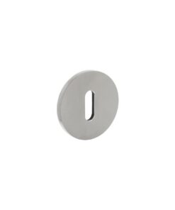 Intersteel Olivari rozet rond met sleutelgat inox mat titaan PVD