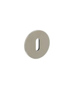 Intersteel Olivari rozet rond met sleutelgat nikkel mat titaan PVD