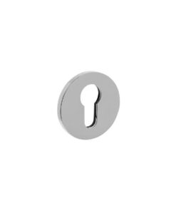 Intersteel Olivari rozet rond met profielcilindergat chroom