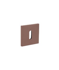 Intersteel Olivari rozet vierkant met sleutelgat brons mat titaan PVD - Afbeelding 2