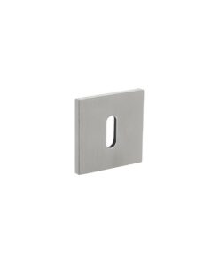 Intersteel Olivari rozet vierkant met sleutelgat inox mat titaan PVD