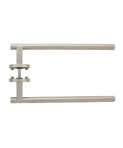 Intersteel Deurkruk Shiraat Grand&Johnson op rozet éénzijdig verdekt rechts ø55x8mm rvs geborsteld - Afbeelding 2
