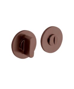 Intersteel Olivari rozet toilet-/badkamersluiting rond brons mat titaan PVD