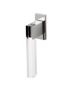 Intersteel Olivari raamkruk Ice Cube chroom transparant