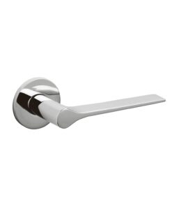 Intersteel Olivari deurkruk Lama L op rozet chroom