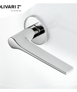 Intersteel Olivari deurkruk Lama L op rozet chroom 7 Intersteel Olivari deurkruk Lama L op rozet chroom - Afbeelding 3