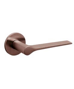 Intersteel Olivari deurkruk Lama L op rozet brons mat titaan PVD