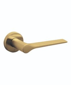 Intersteel Olivari deurkruk Lama op rozet messing mat titaan PVD
