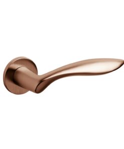Intersteel Olivari deurkruk Onda op rozet koper mat titaan PVD