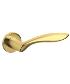 Intersteel Olivari deurkruk Onda op rozet messing mat titaan PVD
