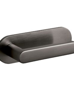 Intersteel Olivari deurkruk Link op horizontaal schild antractiet mat titaan PVD - Afbeelding 2