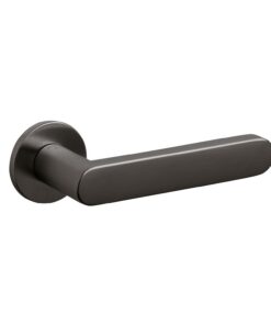 Intersteel Olivari deurkruk Link op rozet antraciet mat titaan PVD
