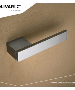 Intersteel Olivari deurkruk Total chroom mat - Afbeelding 3