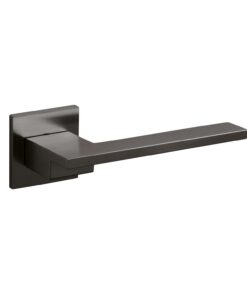 Intersteel Olivari deurkruk Living op rozet antraciet mat titaan PVD