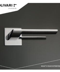 Intersteel Olivari deurkruk Trend op rozet chroom - Afbeelding 4