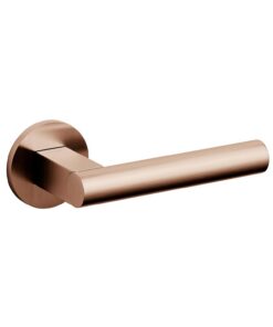Intersteel Olivari deurkruk Euclide op rozet koper mat titaan PVD