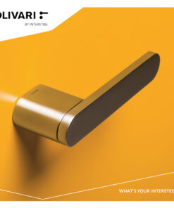Intersteel Olivari deurkruk Radial chroom mat - Afbeelding 3