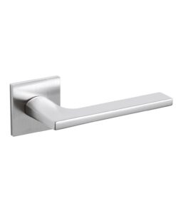 Intersteel Olivari deurkruk Lotus Q op rozet chroom mat