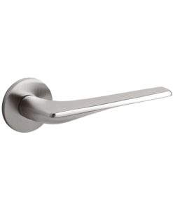 Intersteel Olivari deurkruk Twist op rozet rvs mat titaan PVD