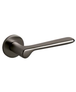 Intersteel Olivari deurkruk Plume op rozet antraciet mat titaan PVD