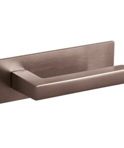 Intersteel Olivari deurkruk ABC op horizontaal schild brons mat titaan PVD