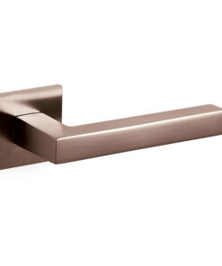 Intersteel Olivari deurkruk ABC op rozet brons mat titaan PVD