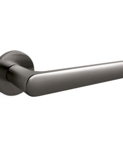 Intersteel Olivari deurkruk Lugano op rozet antraciet mat titaan PVD