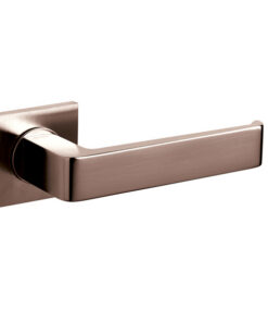 Intersteel Olivari deurkruk Milano Q op rozet brons mat titaan PVD