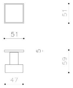 Intersteel Olivari deurknop Diana vast chroom 4 Intersteel Olivari deurknop Diana vast chroom - Afbeelding 2