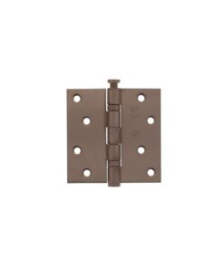 Intersteel Kogellagerscharnier recht 3,5" (89x89x2,5mm) CE inclusief schroeven PVD brons