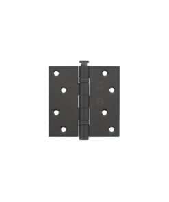 Intersteel Kogellagerscharnier recht 3,5" (89x89x2,5mm) CE inclusief schroeven donker brons
