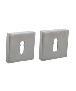 Intersteel Sleutelrozetten verdekt 52x52x10mm met nokken rvs