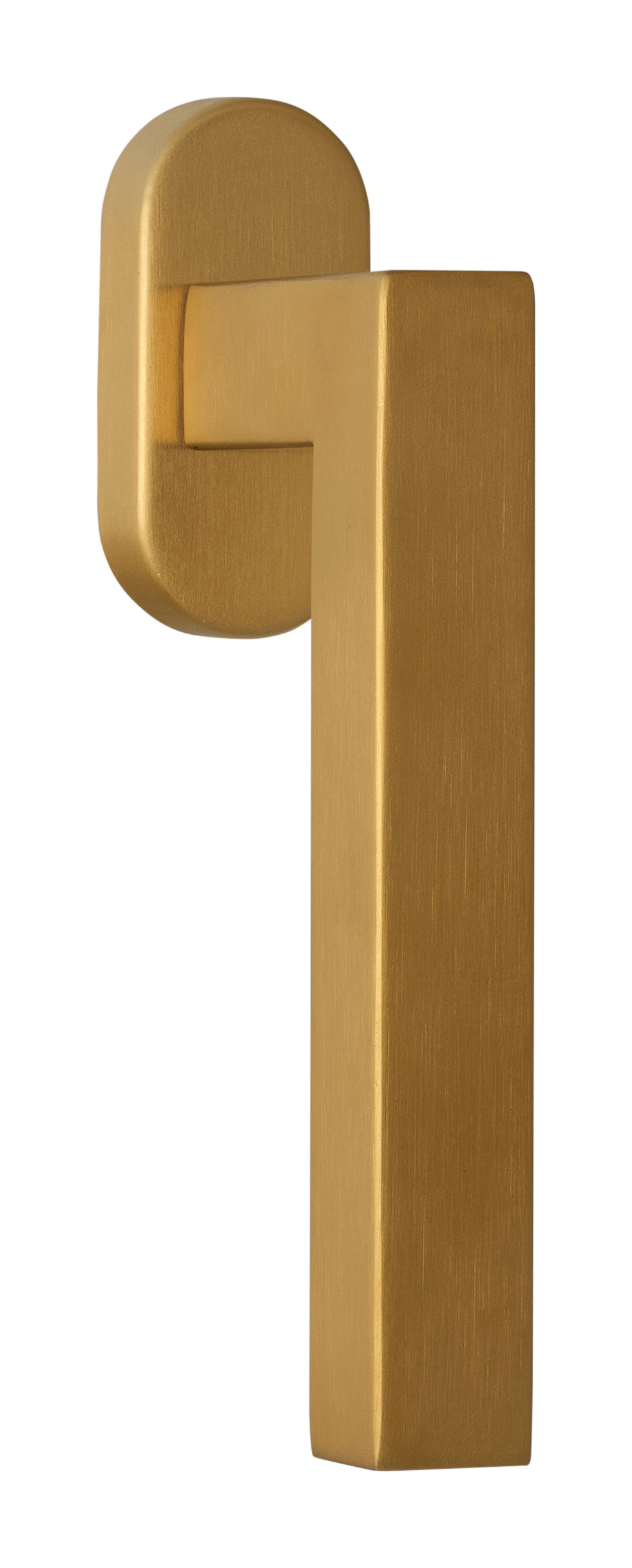 Formani BASICS BSQ1-DK-O draaikiepgarnituur niet afsluitbaar PVD mat goud rechts/links