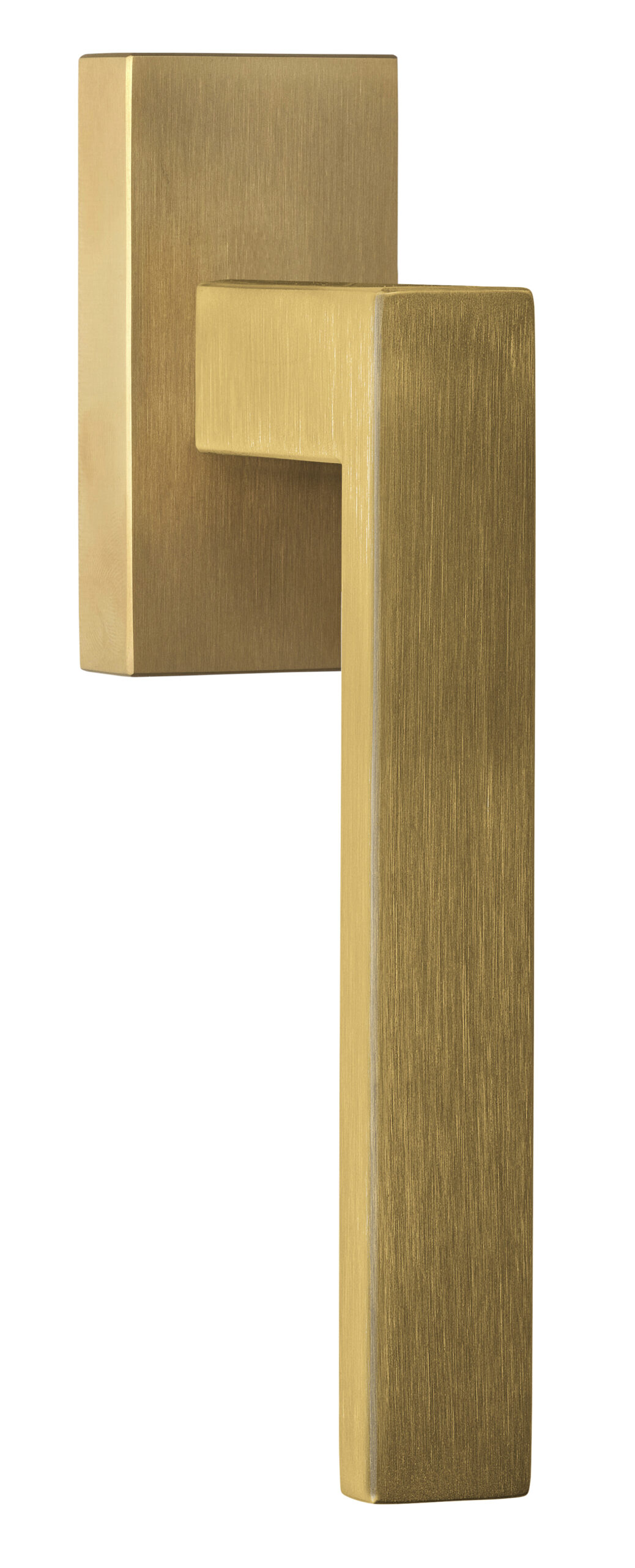 Formani BASICS BSQ2-DK-Q draaikiepgarnituur niet afsluitbaar PVD mat goud rechts/links