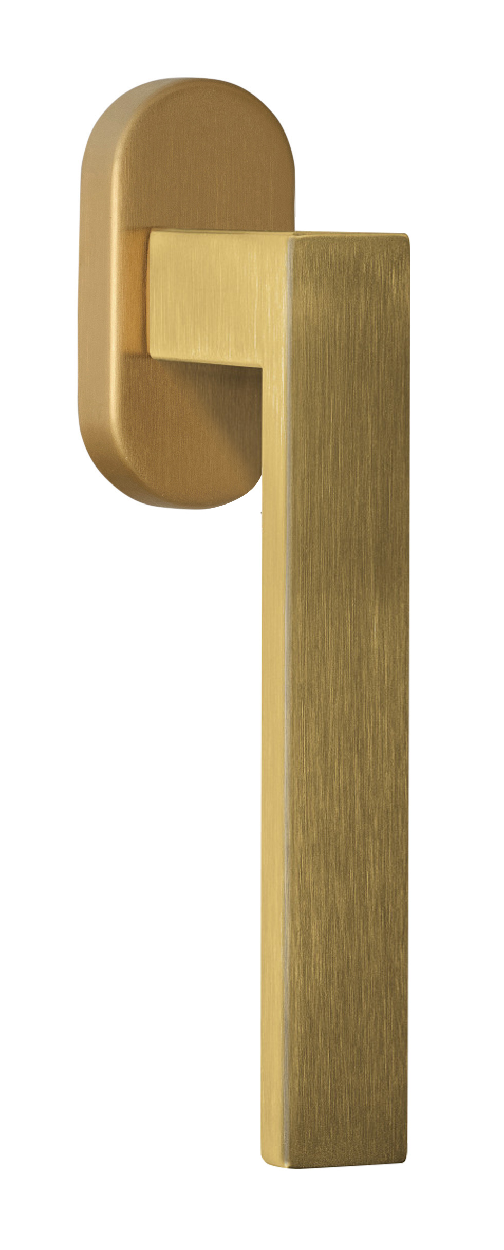 Formani BASICS BSQ2-DK-O draaikiepgarnituur niet afsluitbaar PVD mat goud rechts/links