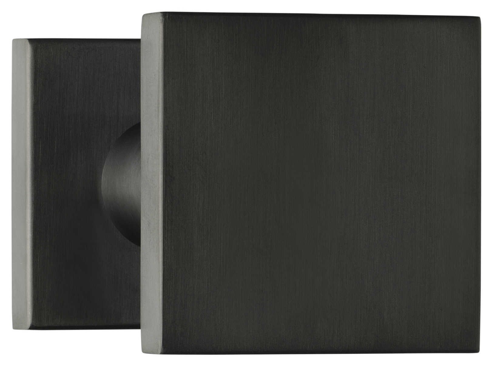 Formani BASICS BSQ60V voordeurknop vast op rozet PVD gunmetal
