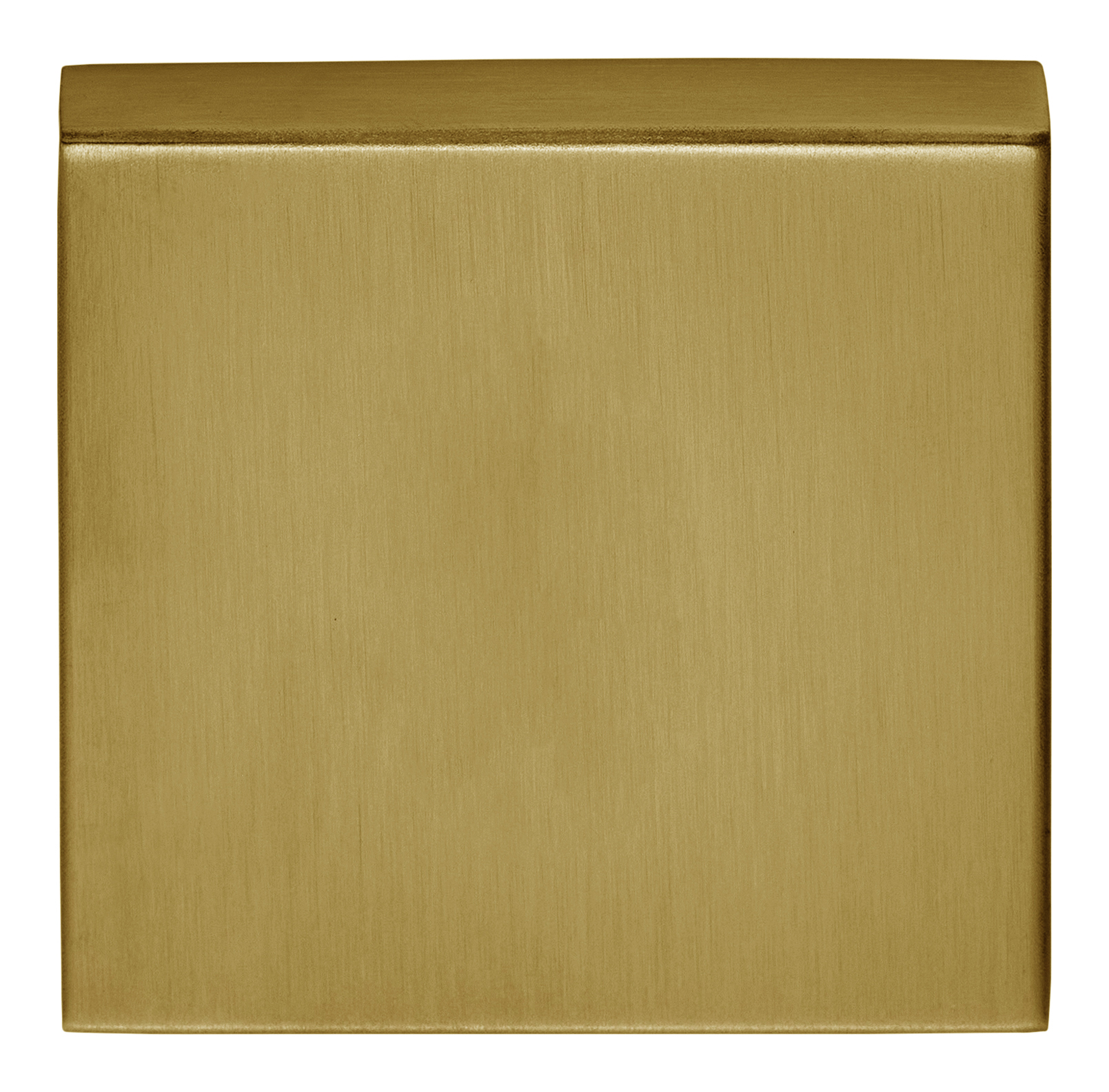 Formani BASICS BSQB53 blind plaatje vierkant PVD mat goud