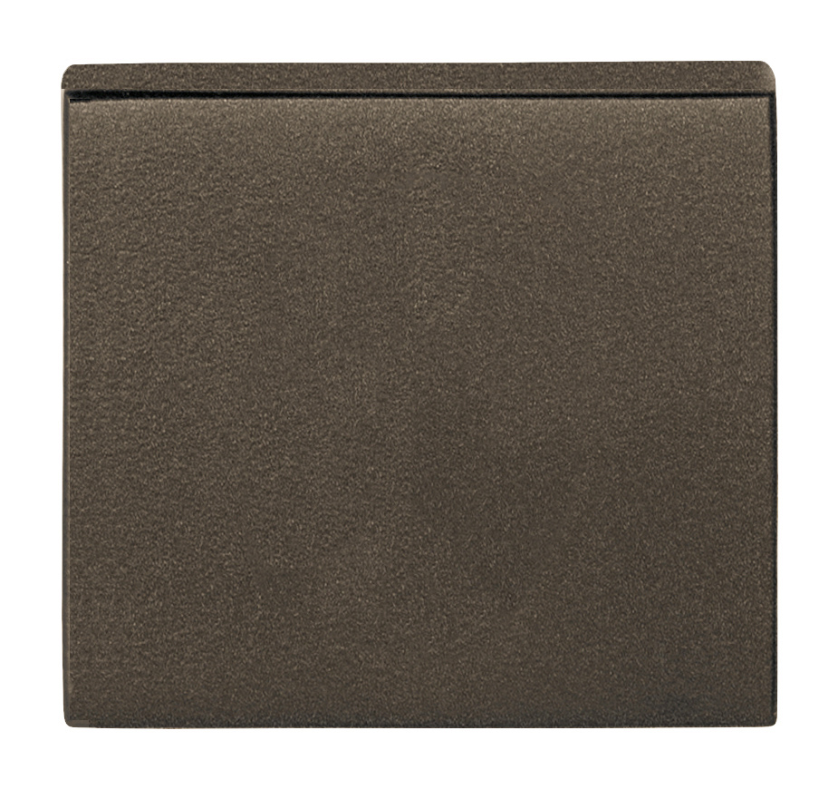 Formani BASICS BSQB53 blind plaatje vierkant brons