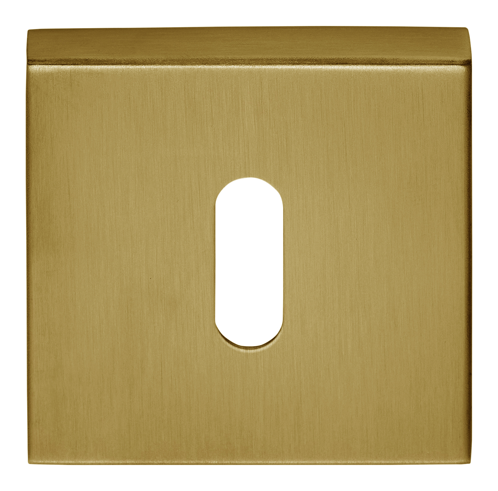 Formani BASICS BSQN53 sleutelplaatje vierkant PVD mat goud