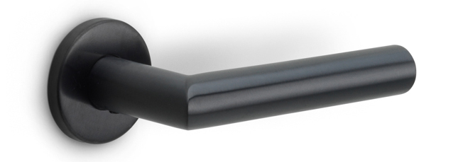 Formani BASICS LB2-22 deurkruk geveerd op rozet EN1906 klasse 3 PVD gunmetal