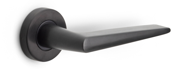 Formani BASICS LB21H deurkruk geveerd op rozet PVD gunmetal